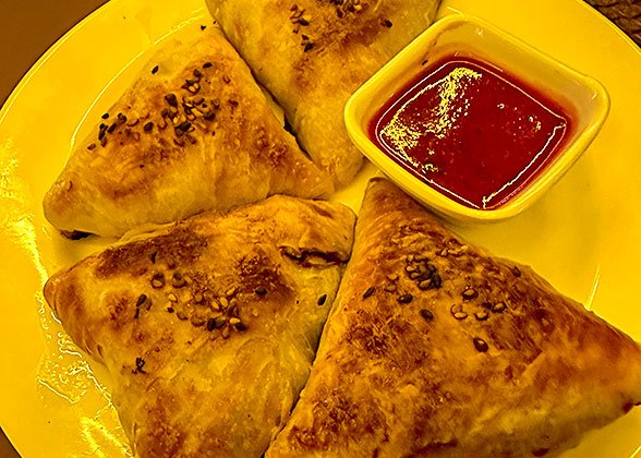 Turkmenistan Food - Samsa