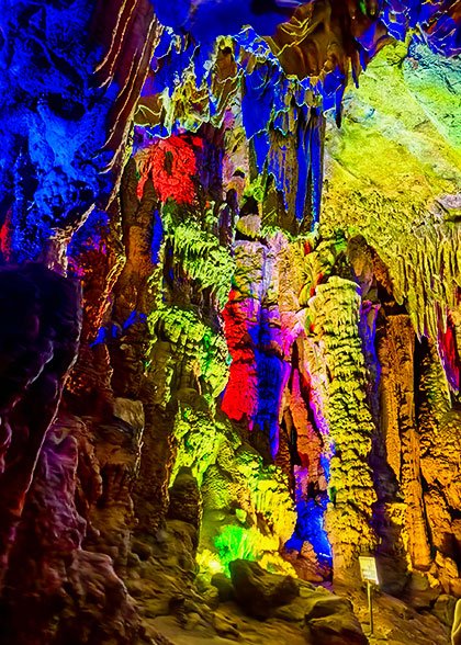 Colorful Stalactite