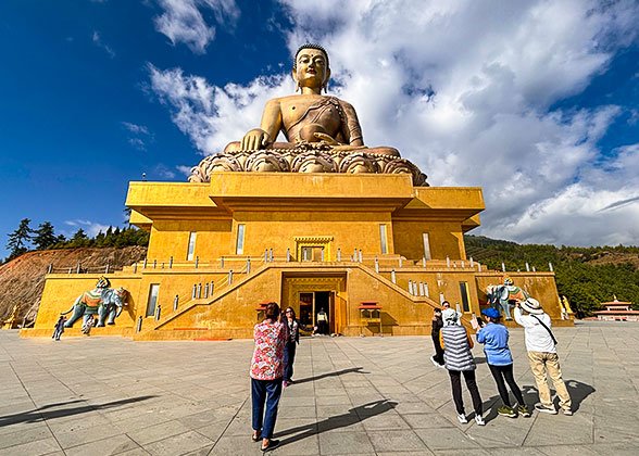 Buddha Dordenma Statue in Thimphu Buddha Dordenma Statue in Thimphu
