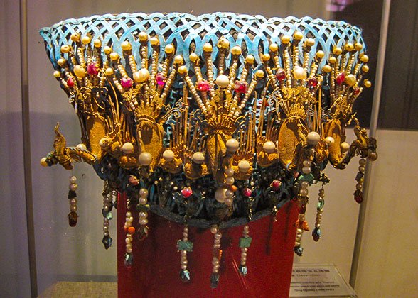 Qing Empress Wedding Headgear