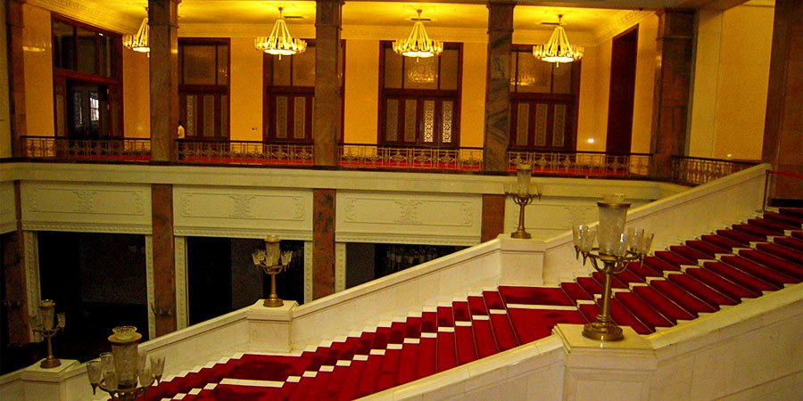 Carpet & Steps inside Great Hall of the People