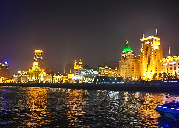 Western-style Buildings along Huangpu River Cruise