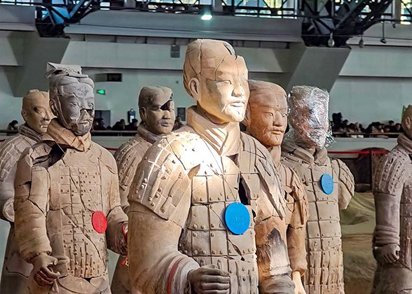 Restored Terracotta Warrior