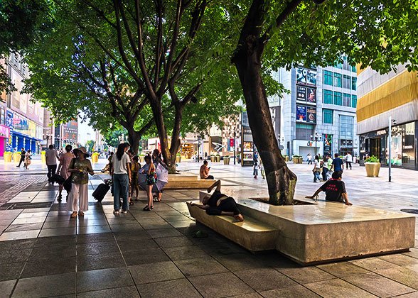 Chongqing Street View in May