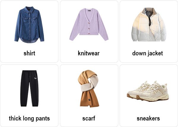 Xian Clothes in February