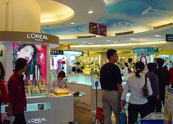 Tourists Shopping in the Store