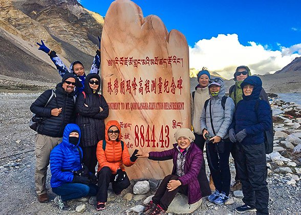 Our Guests at Mt. Everest