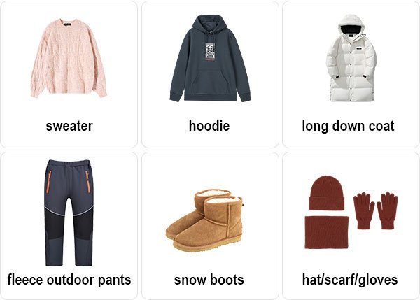 Beijing Clothes in January