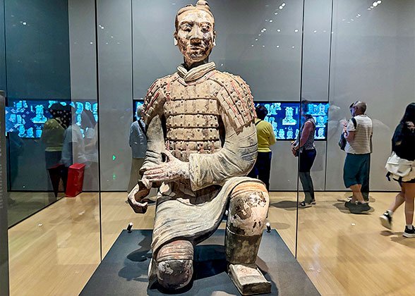 Kneeling Archer Unearthed from Pit 2