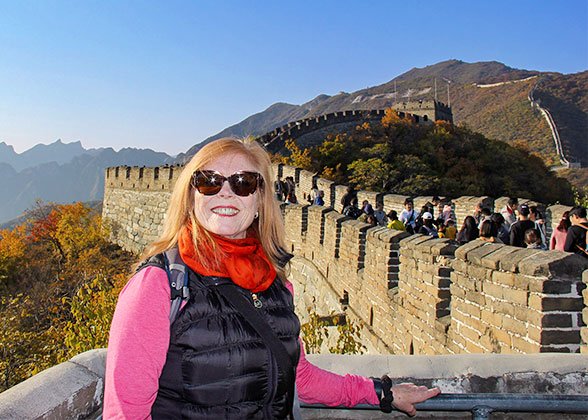 Our Guest at Mutianyu Great Wall Our Guest at Mutianyu Great Wall