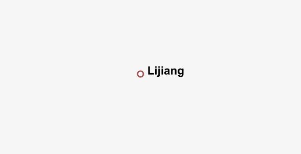 Lijiang Highlights Itinerary Map Lijiang Highlights Itinerary Map