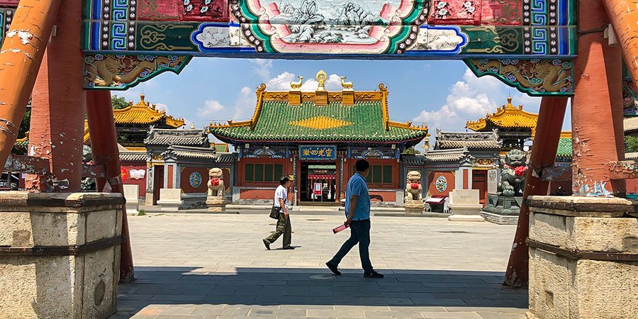 Dry Climate in Hohhot