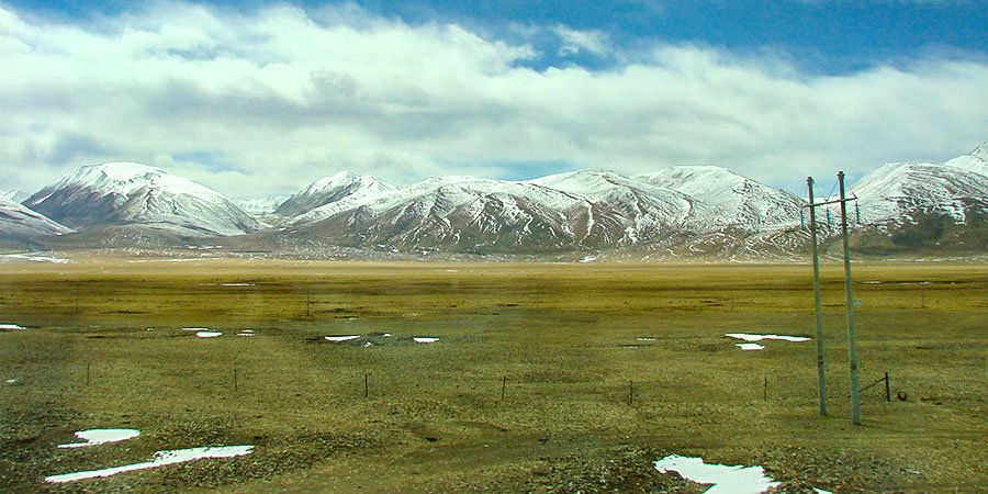 Barren Inner Mongolia in November Barren Inner Mongolia in November