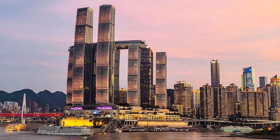 Chaotianmen Dock in Chongqing