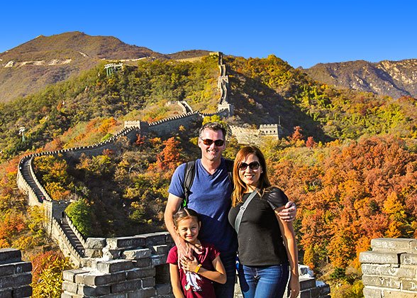 Mutianyu Great Wall in Autumn Mutianyu Great Wall in Autumn