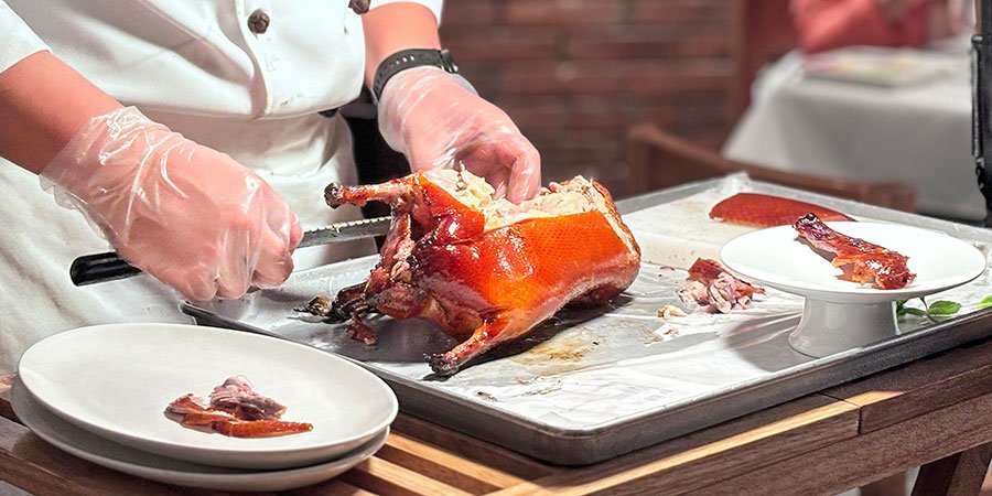 Crisp Beijing Roast Duck