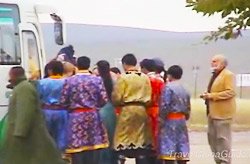Mongolians Receive Guests At Home