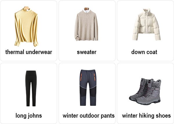 Zhangjiajie Clothes in January