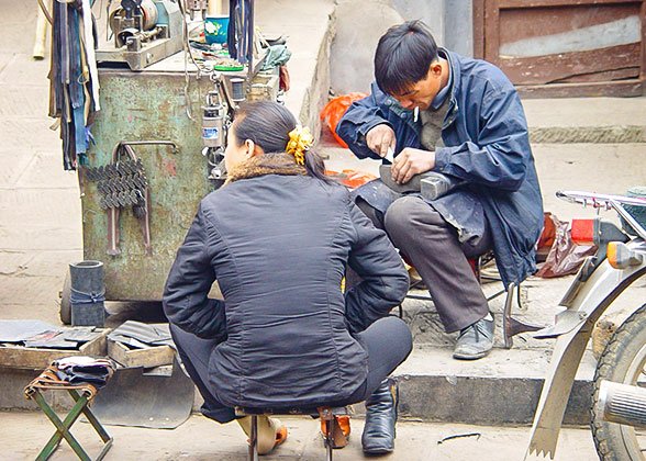 Local life in Hancheng, Shaanxi