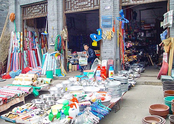 A grocery store, Hancheng