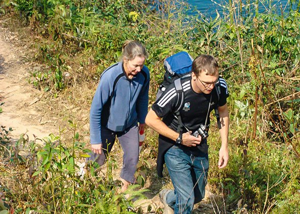 Hiking in Guilin Hiking in Guilin
