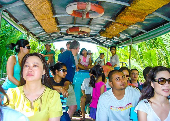 Boat Ride on Mekong Delta Boat Ride on Mekong Delta