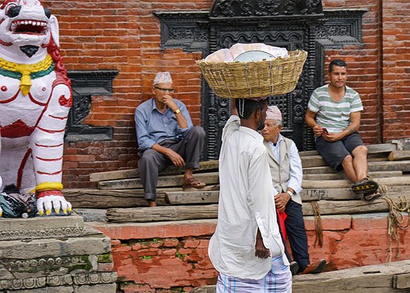 Locals' Dailylife in Kathmandu