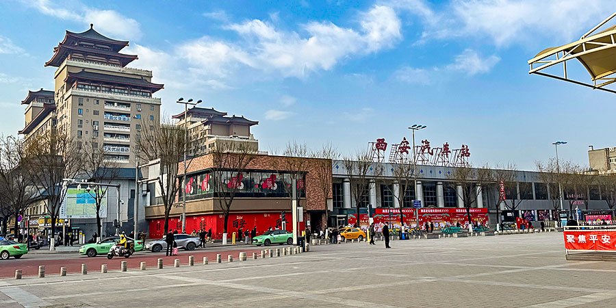Xian Bus Station of Shaanxi