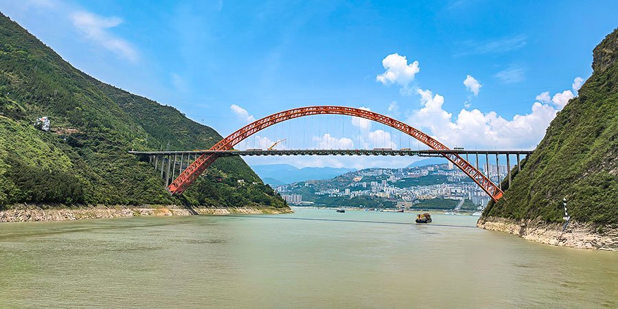 Wu Gorge of Yangtze River Wu Gorge of Yangtze River