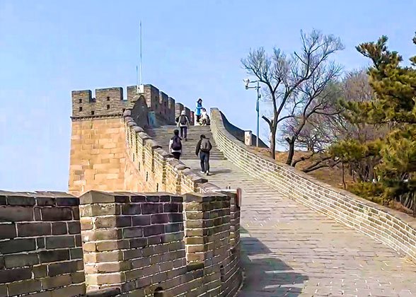 UAV Food Delivery on Badaling Great Wall