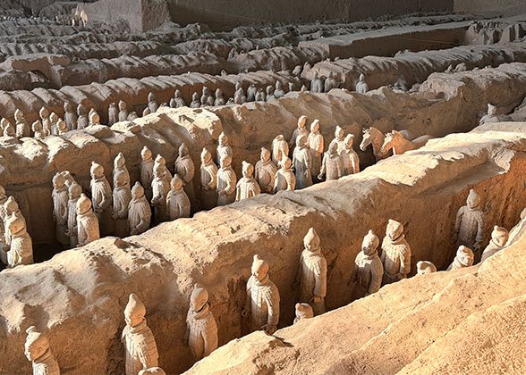 Warriors Isolated and Protected by Partition Walls