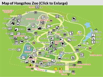 Map of Hangzhou Zoo