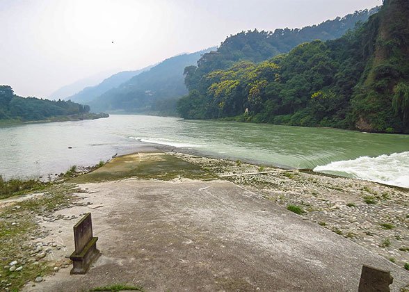 Gray Days in Dujiangyan Irrigation System